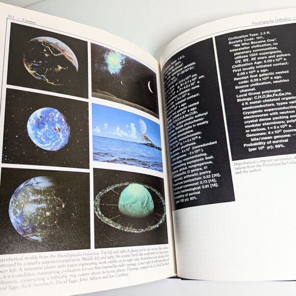 COSMOS by Carl Sagan Vintage Rare FIRST EDITION First Printing astronomy space - Picture 5 of 16